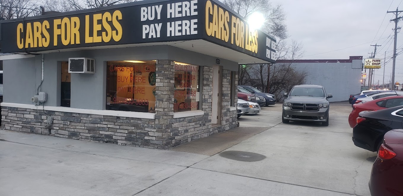 Cars For Less storefront